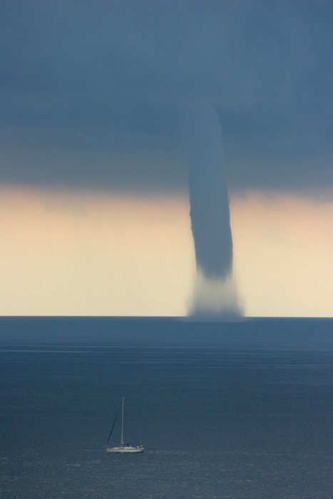 Photo:  Giant Waterspout